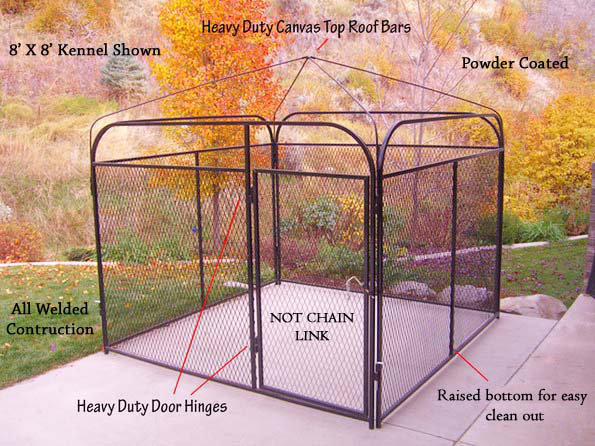 Expanded metal yard kennel hotsell